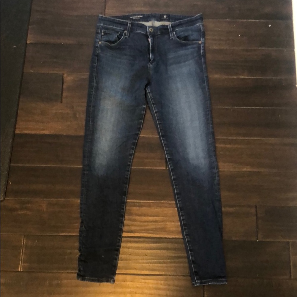 AG Farrah high rise skinny jeans 31R